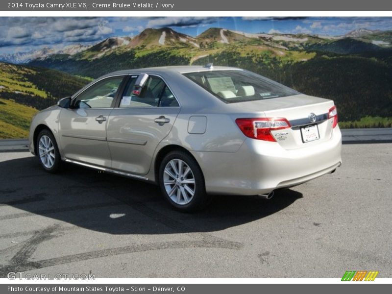 Creme Brulee Metallic / Ivory 2014 Toyota Camry XLE V6