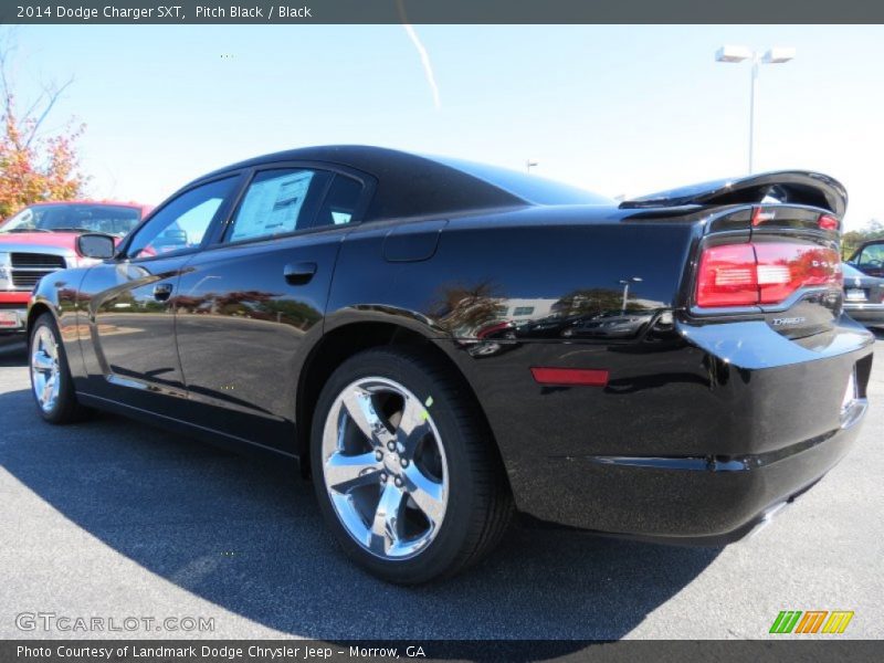 Pitch Black / Black 2014 Dodge Charger SXT