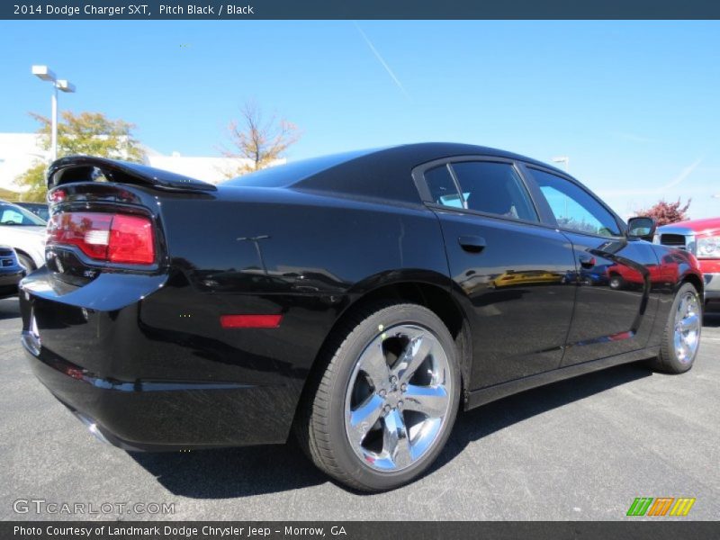 Pitch Black / Black 2014 Dodge Charger SXT