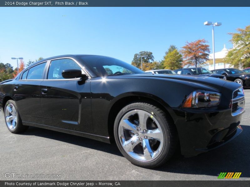Pitch Black / Black 2014 Dodge Charger SXT