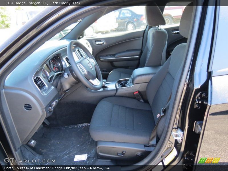 Pitch Black / Black 2014 Dodge Charger SXT