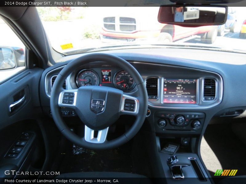 Pitch Black / Black 2014 Dodge Charger SXT