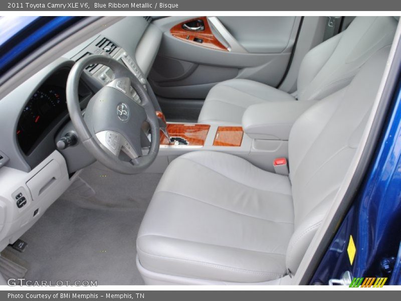 Blue Ribbon Metallic / Bisque 2011 Toyota Camry XLE V6