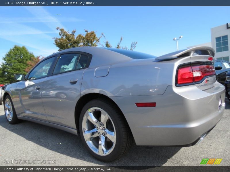 Billet Silver Metallic / Black 2014 Dodge Charger SXT