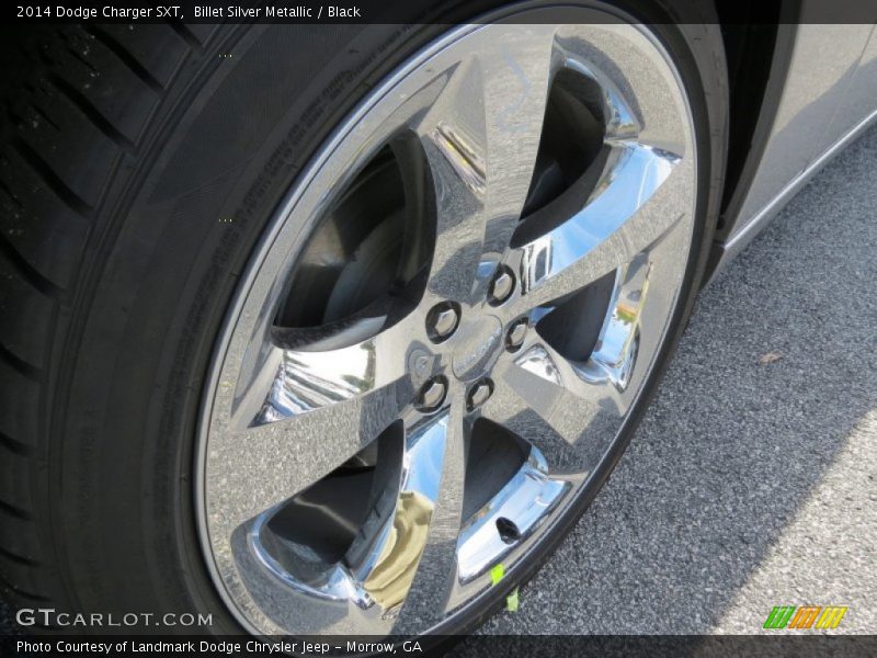 Billet Silver Metallic / Black 2014 Dodge Charger SXT