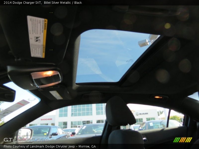 Billet Silver Metallic / Black 2014 Dodge Charger SXT