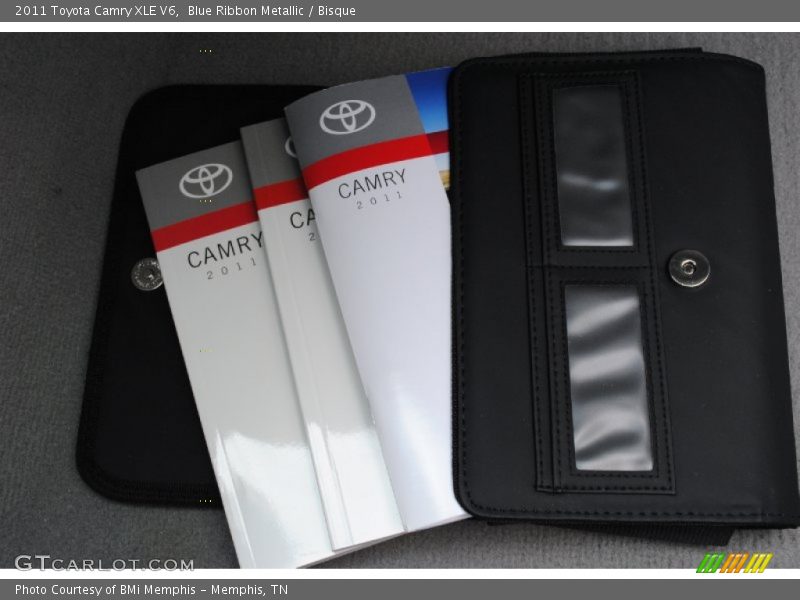 Blue Ribbon Metallic / Bisque 2011 Toyota Camry XLE V6