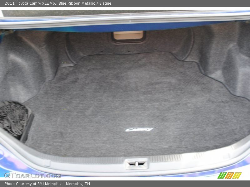 Blue Ribbon Metallic / Bisque 2011 Toyota Camry XLE V6