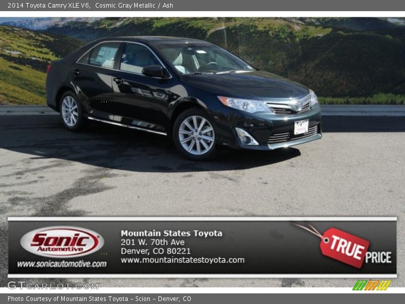 Cosmic Gray Metallic / Ash 2014 Toyota Camry XLE V6