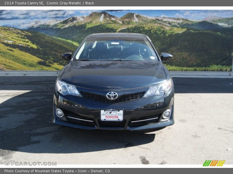 Cosmic Gray Metallic / Black 2014 Toyota Camry SE
