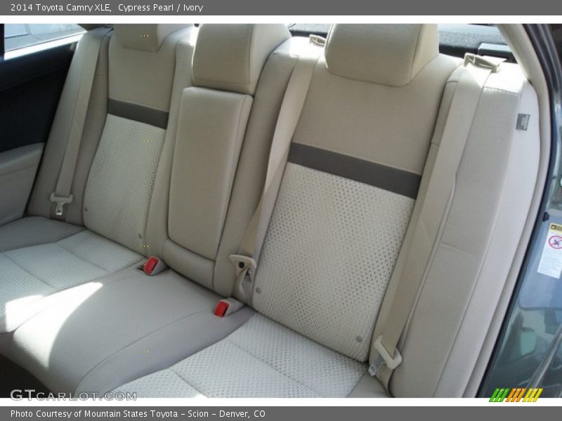Cypress Pearl / Ivory 2014 Toyota Camry XLE