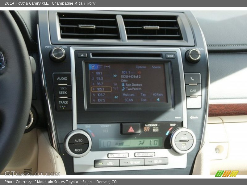 Champagne Mica / Ivory 2014 Toyota Camry XLE