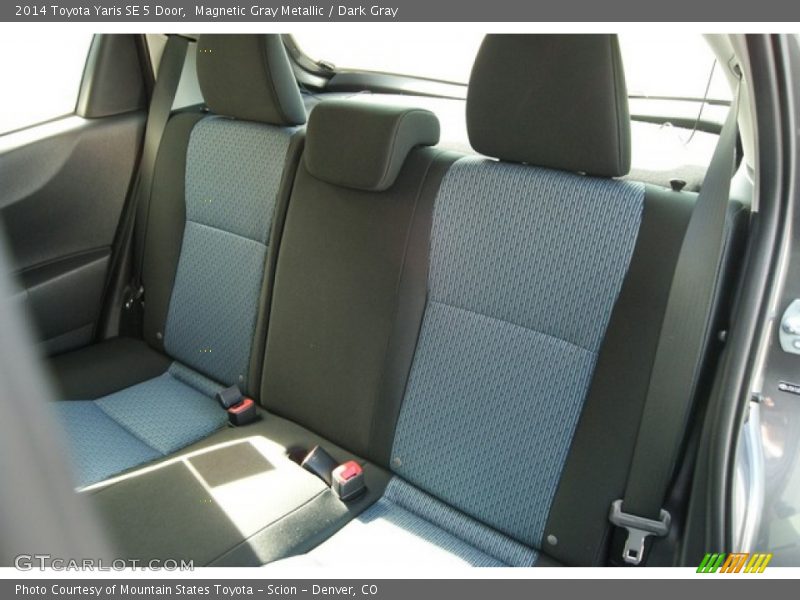 Magnetic Gray Metallic / Dark Gray 2014 Toyota Yaris SE 5 Door