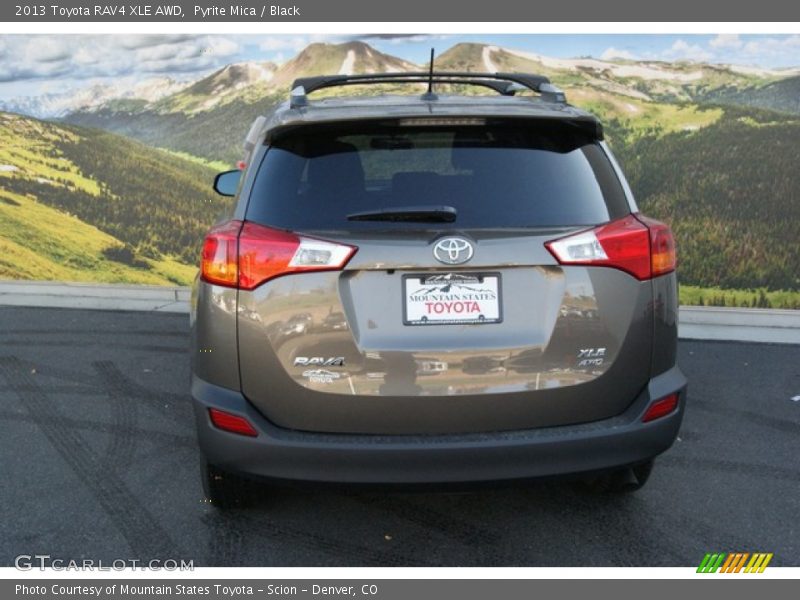 Pyrite Mica / Black 2013 Toyota RAV4 XLE AWD