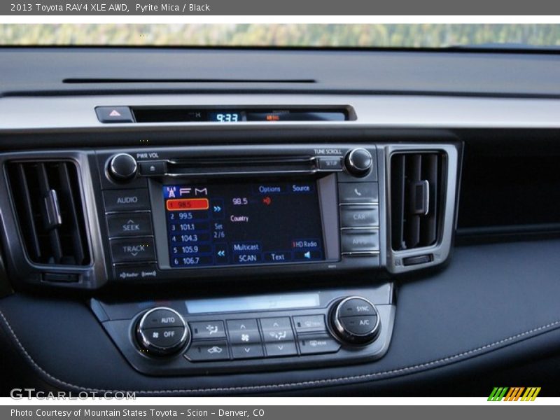 Pyrite Mica / Black 2013 Toyota RAV4 XLE AWD