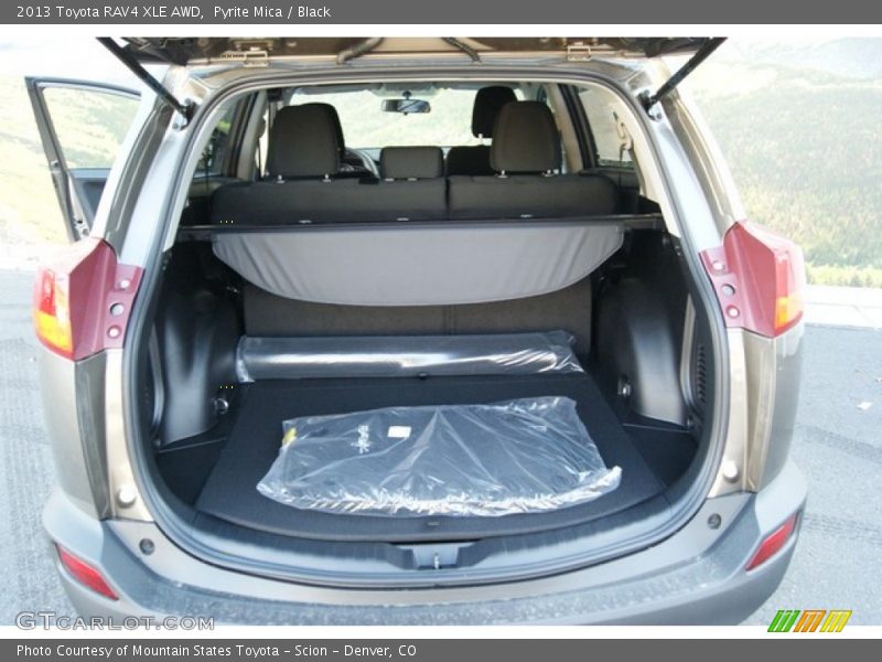 Pyrite Mica / Black 2013 Toyota RAV4 XLE AWD