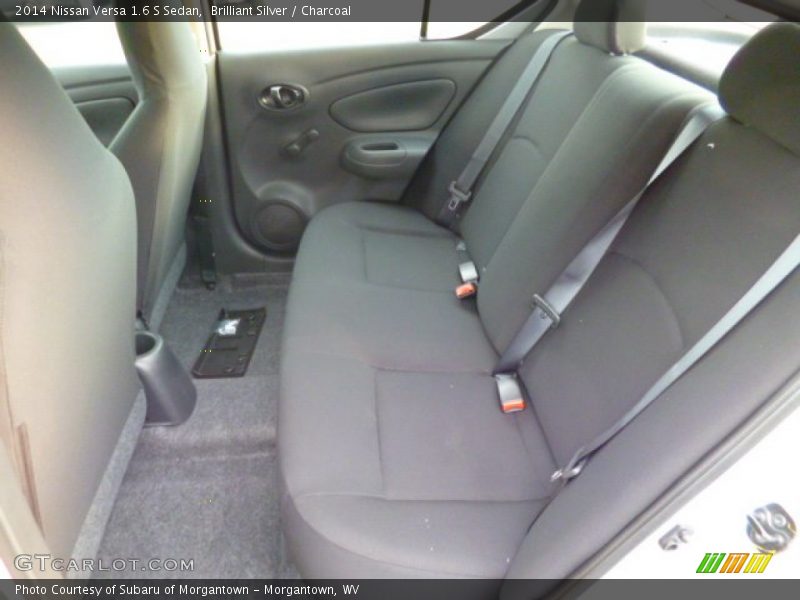 Brilliant Silver / Charcoal 2014 Nissan Versa 1.6 S Sedan