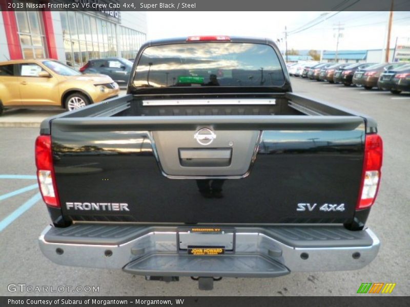 Super Black / Steel 2013 Nissan Frontier SV V6 Crew Cab 4x4
