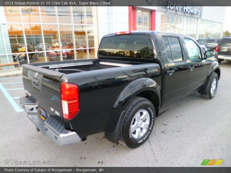 Super Black / Steel 2013 Nissan Frontier SV V6 Crew Cab 4x4