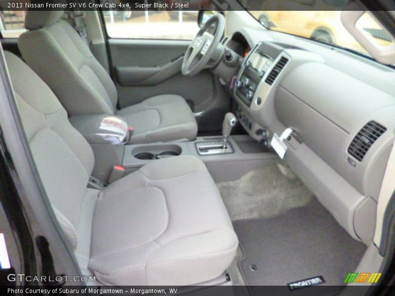 Super Black / Steel 2013 Nissan Frontier SV V6 Crew Cab 4x4