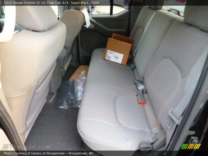 Super Black / Steel 2013 Nissan Frontier SV V6 Crew Cab 4x4