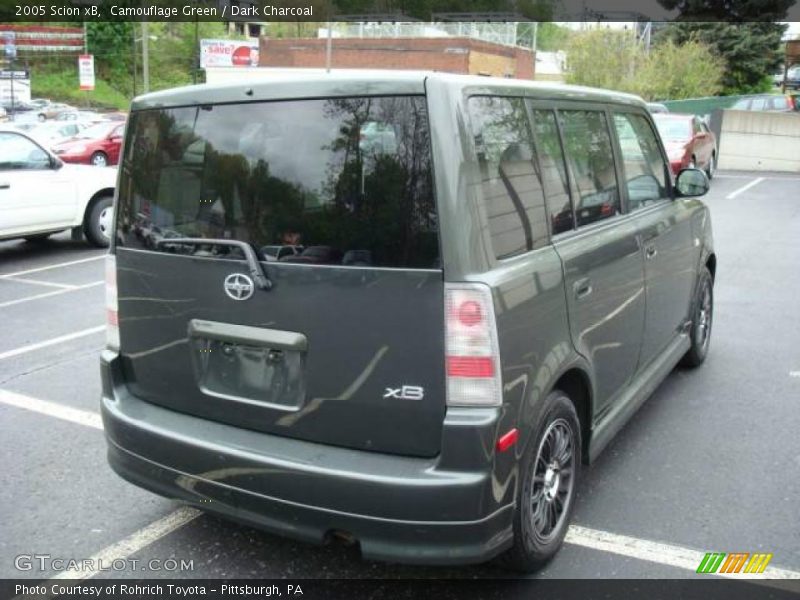 Camouflage Green / Dark Charcoal 2005 Scion xB