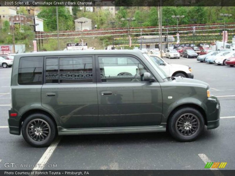 Camouflage Green / Dark Charcoal 2005 Scion xB
