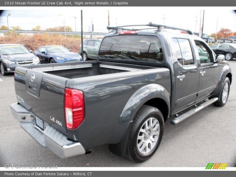 Night Armor Metallic / Graphite 2010 Nissan Frontier LE Crew Cab 4x4