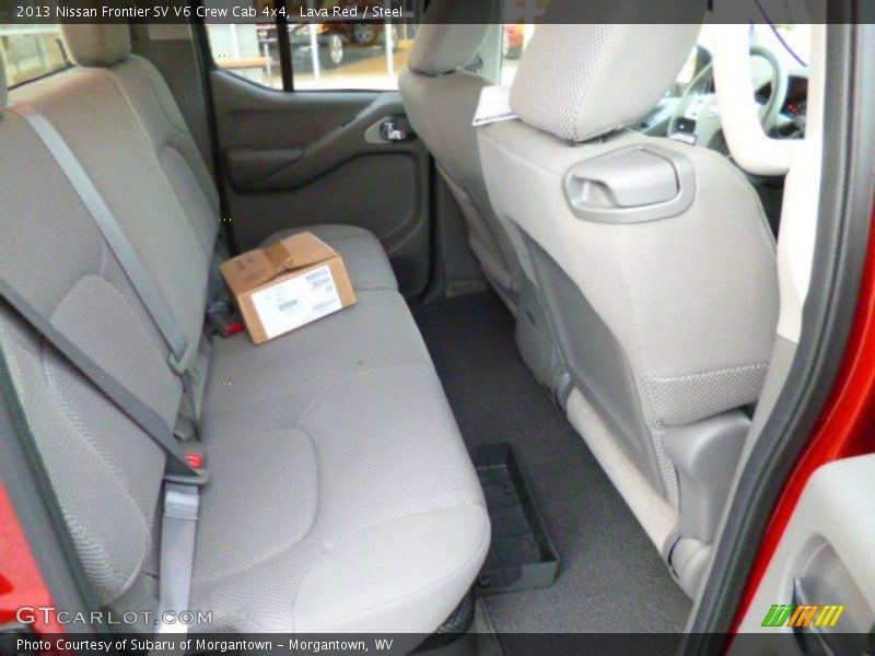 Lava Red / Steel 2013 Nissan Frontier SV V6 Crew Cab 4x4