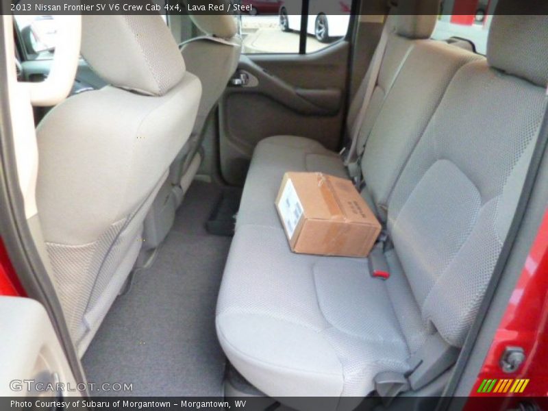 Lava Red / Steel 2013 Nissan Frontier SV V6 Crew Cab 4x4
