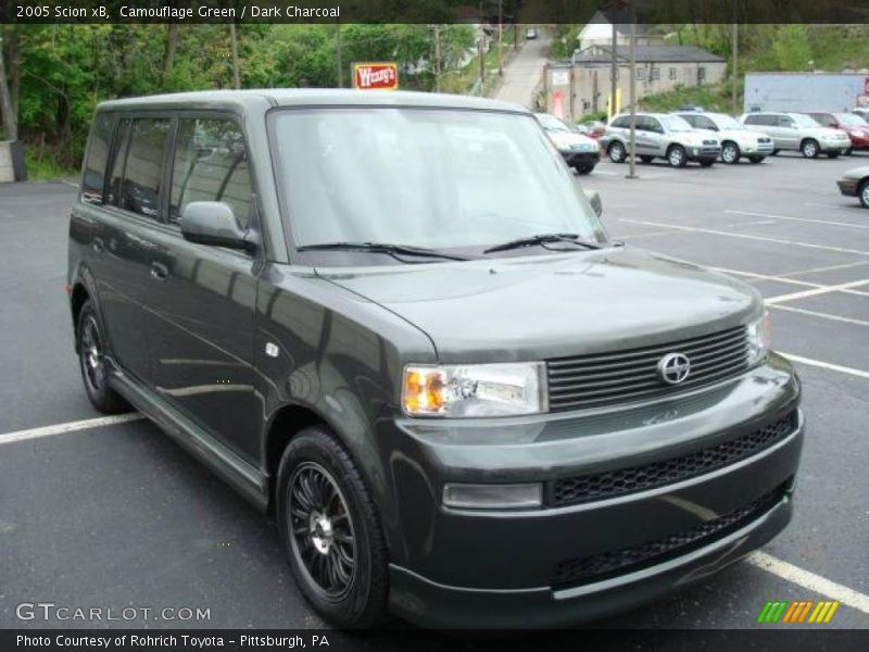 Camouflage Green / Dark Charcoal 2005 Scion xB