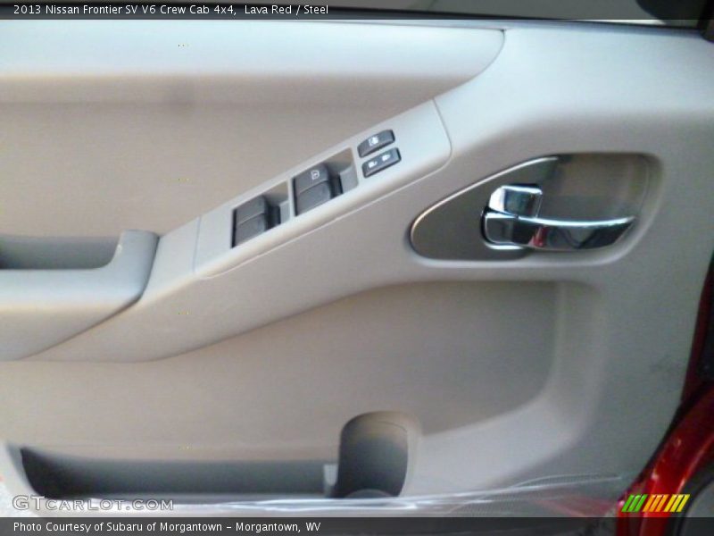 Lava Red / Steel 2013 Nissan Frontier SV V6 Crew Cab 4x4