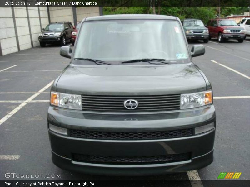 Camouflage Green / Dark Charcoal 2005 Scion xB