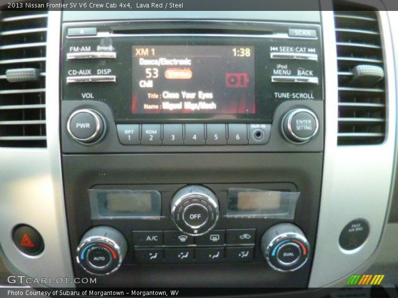 Lava Red / Steel 2013 Nissan Frontier SV V6 Crew Cab 4x4
