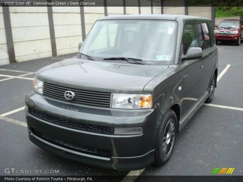 Camouflage Green / Dark Charcoal 2005 Scion xB