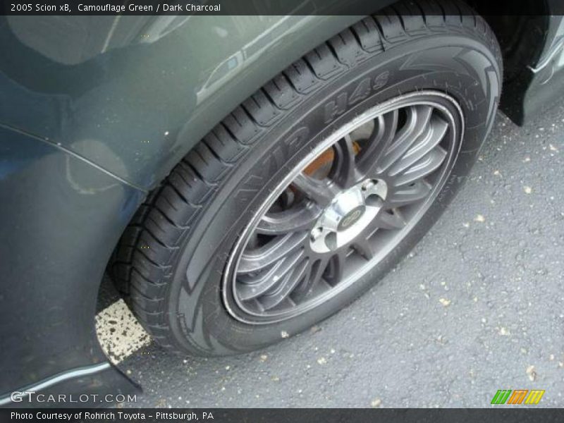 Camouflage Green / Dark Charcoal 2005 Scion xB