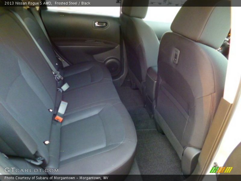 Frosted Steel / Black 2013 Nissan Rogue S AWD