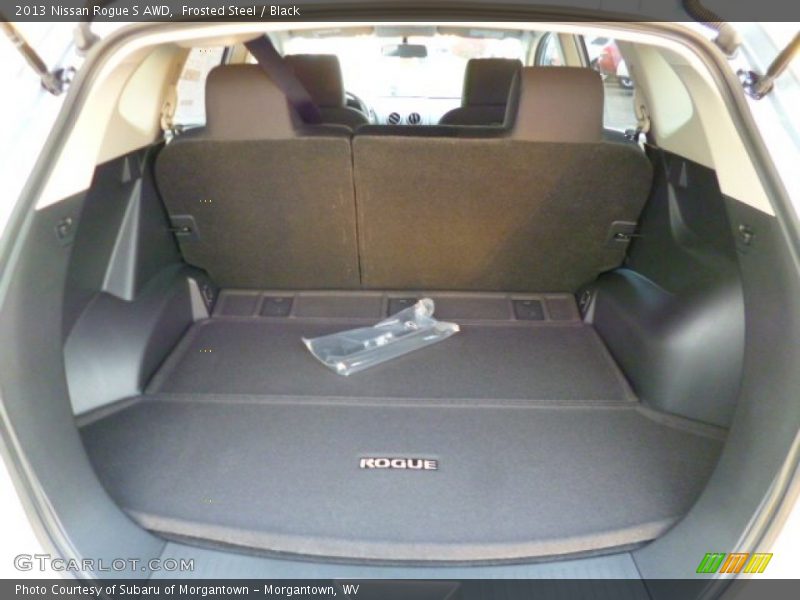 Frosted Steel / Black 2013 Nissan Rogue S AWD