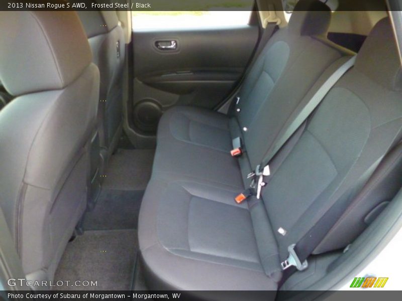 Frosted Steel / Black 2013 Nissan Rogue S AWD