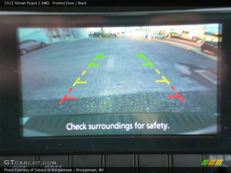 Frosted Steel / Black 2013 Nissan Rogue S AWD