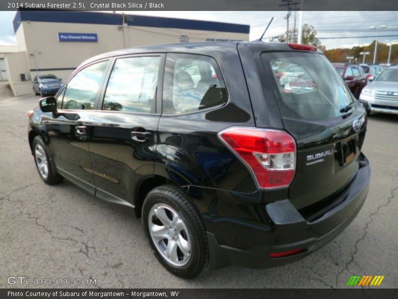 Crystal Black Silica / Black 2014 Subaru Forester 2.5i