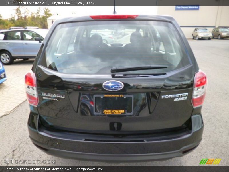 Crystal Black Silica / Black 2014 Subaru Forester 2.5i