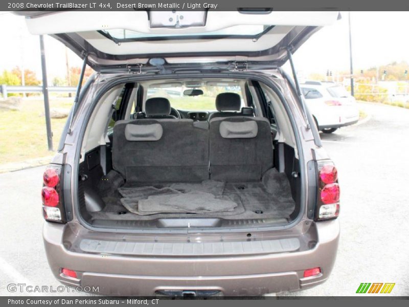 Desert Brown Metallic / Light Gray 2008 Chevrolet TrailBlazer LT 4x4