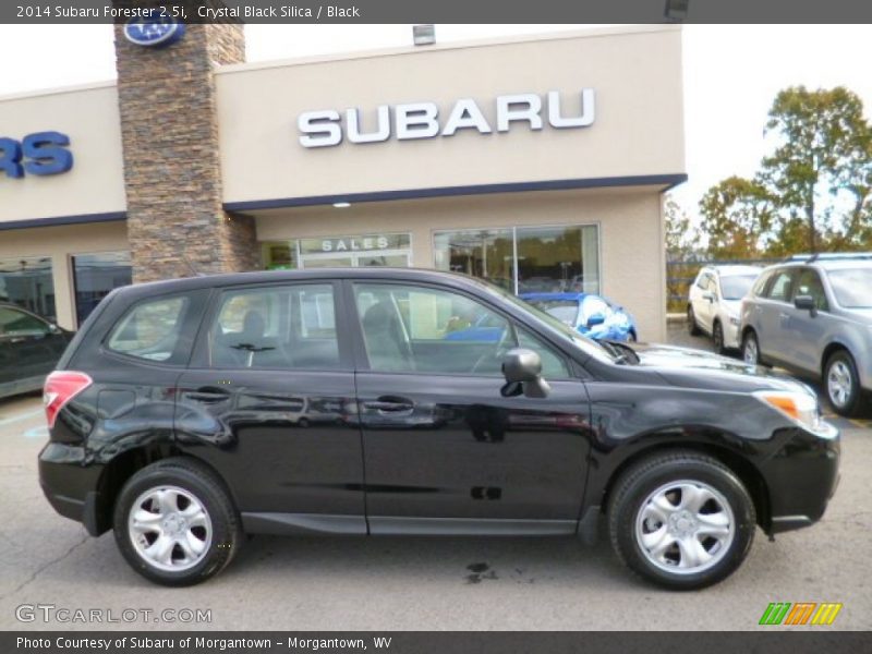 Crystal Black Silica / Black 2014 Subaru Forester 2.5i