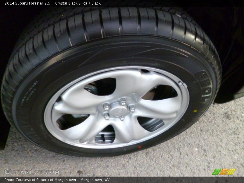 Crystal Black Silica / Black 2014 Subaru Forester 2.5i