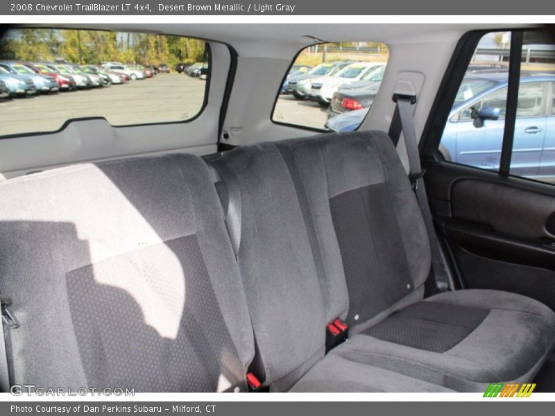 Desert Brown Metallic / Light Gray 2008 Chevrolet TrailBlazer LT 4x4