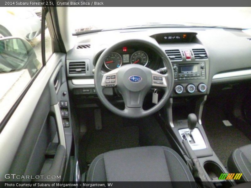 Crystal Black Silica / Black 2014 Subaru Forester 2.5i