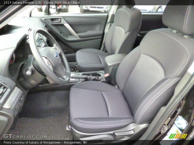 Crystal Black Silica / Black 2014 Subaru Forester 2.5i