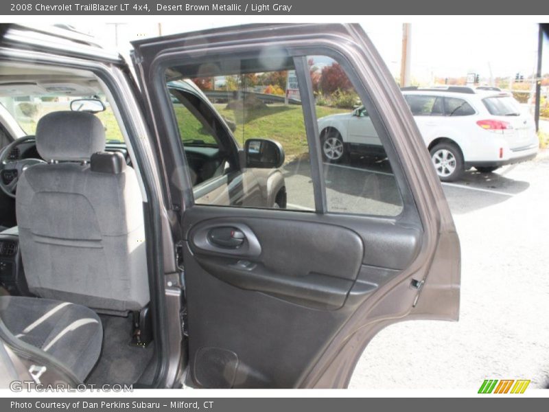 Desert Brown Metallic / Light Gray 2008 Chevrolet TrailBlazer LT 4x4