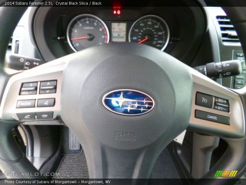 Crystal Black Silica / Black 2014 Subaru Forester 2.5i